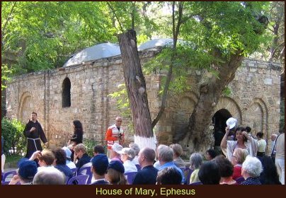 The House of Mary near Ephesus